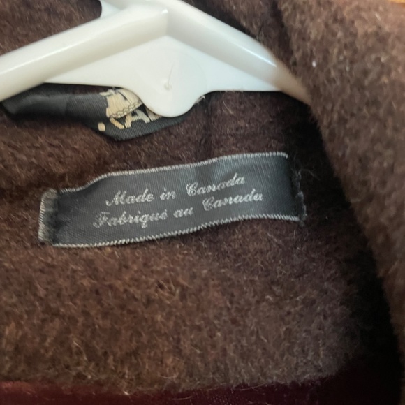 Vintage Hilary Radley Wool and Alpaca coat made in Canada women’s 8 Brown - Picture 5 of 8